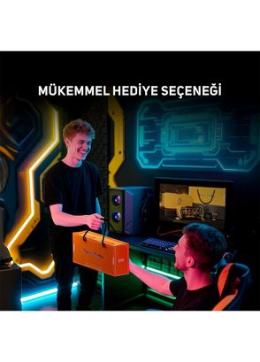 Divoom Times Gate Sarı 5 Ekranlı Rgb Işıklı Akıllı Dijital Saat - 7