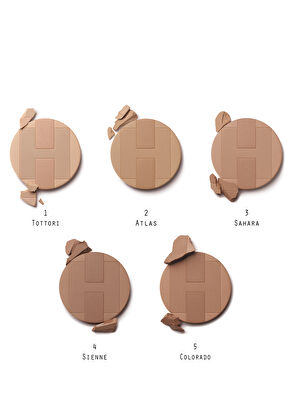 Hermès Plein Air Yumuşak mineral pudra H TRIO Sienne - 9