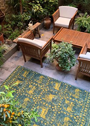Feyz Contemporary Rugs Galawa Fern Carpet 135x215 cm - 3