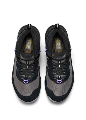 Keen Hightrail Black Aster Purple Fleece Waterproof Women's Hiking Boots - 4