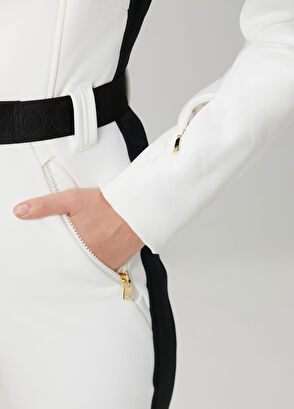 Bogner Janny White Ski Jumpsuit - 8