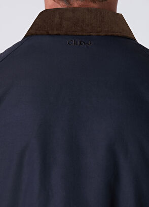 Beymen Club Navy Blue Collar Inserted Coat - 9