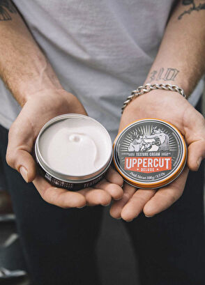 Uppercut Deluxe Texture Cream Orta Tutuş ve Düşük Parlaklık Erkek Wax 100 gr - 5