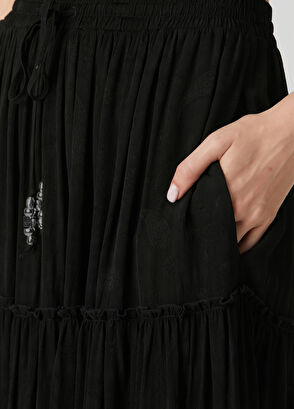 Beymen Club Black Maxi Skirt - 5