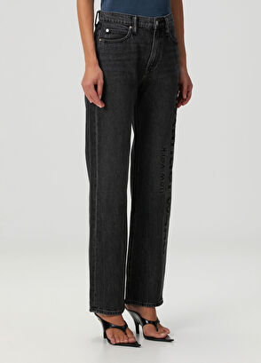 T by Alexander Wang Anthracite Straight Leg Jeans - 3