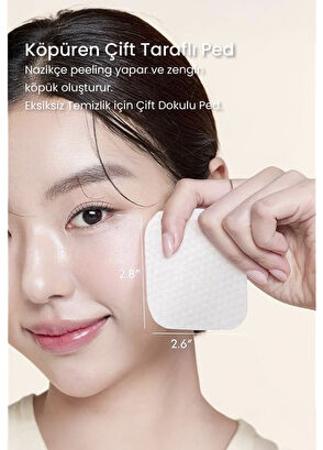 Dermal Rice Bubble Moisturizing Exfoliating 8-Pack Makeup Remover Cleansing Pad - 5