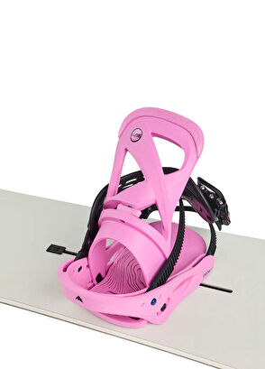 Burton Scribe Re:flex Snowboard Bindings Pembe Kadın Snowboard Bağlaması - 6