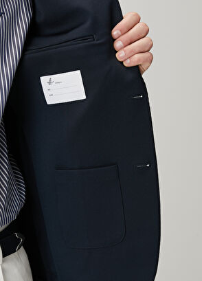 Beymen Club Lacivert Örme Blazer - 10