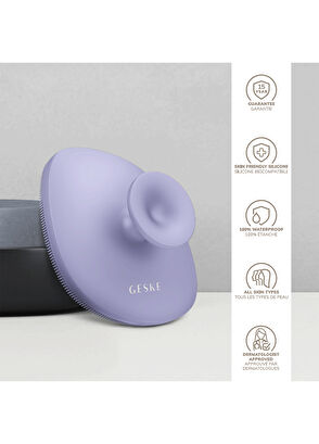 Geske Body Brush Mor 4'ü 1 Arada Vücut Fırçası - 5