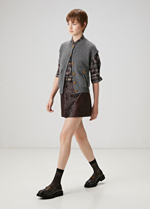 Beymen Club Anthracite Knit Vest - 3