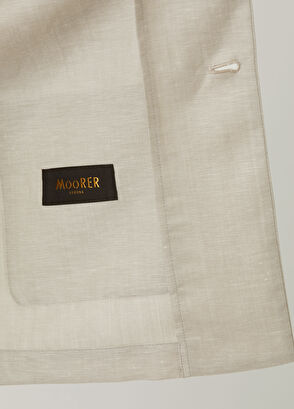 Moorer Beige Wool Jacket - 8