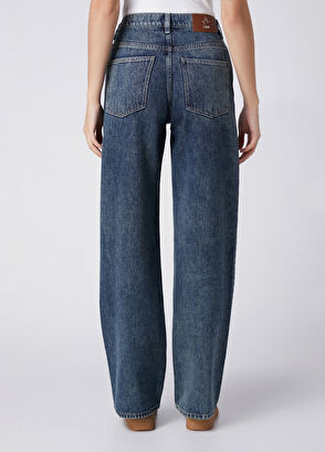 Beymen Club Blue Straight Leg Jeans - 4