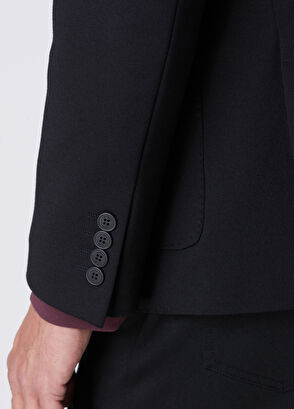 Beymen Club Siyah Örme Blazer - 7