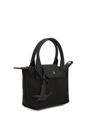 City Small Siyah Kadın Çanta - Görsel 6