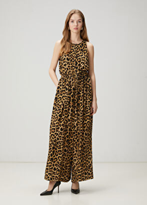 Beymen Club Leopar Desenli Maksi Tulum - 3