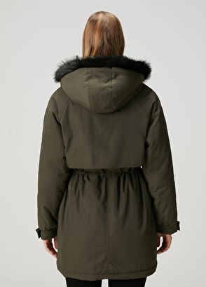 Beymen Club Khaki Hooded Jacket - 5