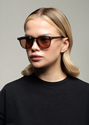 Mess Frames Senior Kahve Asetat Unisex Güneş Gözlüğü - 5