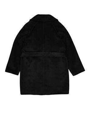 Beymen Club Black Belt Wool Coat - 9