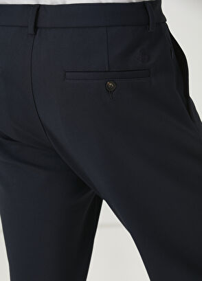 Beymen Club Lacivert Beli Kordonlu Chino Pantolon - 5