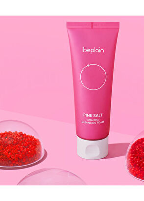 Beplain Pink Salt AHA BHA Arındırıcı Yüz Temizleme Köpüğü 120 ml - 8