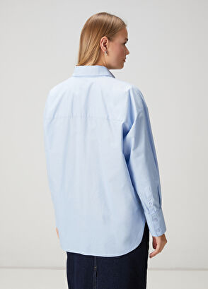 Beymen Club Mavi Oxford Gömlek - 5