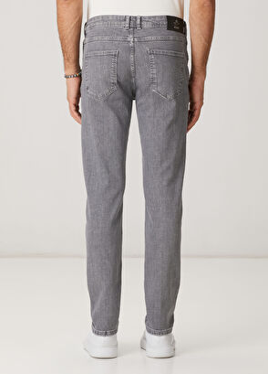 Beymen Club Slim Fit Grey Wash Jeans - 3