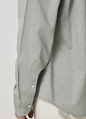 Beymen Club Comfort Fit Light Khaki Oxford Shirt - 7