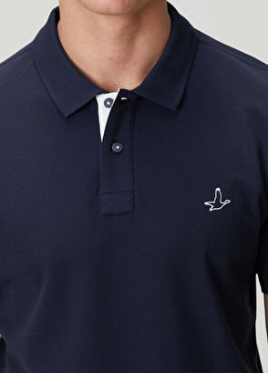 Beymen Club Comfort Fit Navy Blue Polo T-Shirt - 6