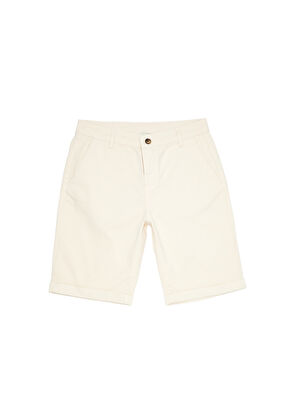 Beymen Club Slim Fit Off-White Shorts - 6