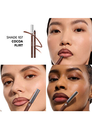 Yves Saint Laurent Lovenude Kiss Shaper 107 Cocoa Flirt Dudak Kalemi - 4