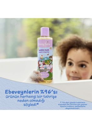 Childs Farm Organic Tangerine Essence Children's Bath Foam 250 ml - 3