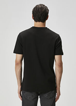 Beymen Club Black Logo Detailed Jersey T-Shirt - 5