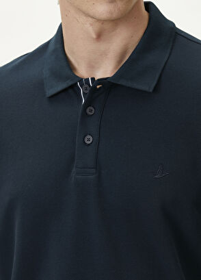 Beymen Club Lacivert Comfort Fit Garnili Polo T-shirt - 6