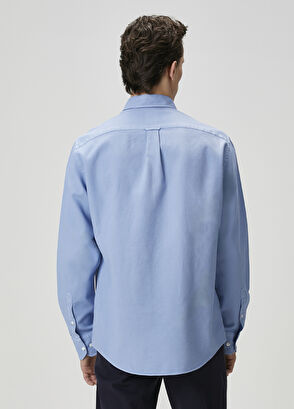 Beymen Club Comfort Fit Mavi Gömlek - 5