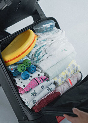 Ternx Siyah Carry On Valiz ve Kabin Boy Bebek Arabası - 8