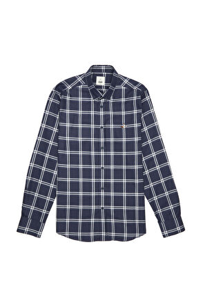 Beymen Club Comfort Fit Blue Plaid Shirt - 8