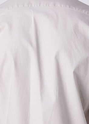 Beymen Club Slim Fit Bej Lycralı Oxford Gömlek - 8