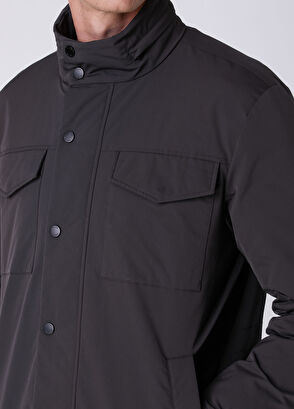 Beymen Club Brown Khaki Hooded Coat - 7