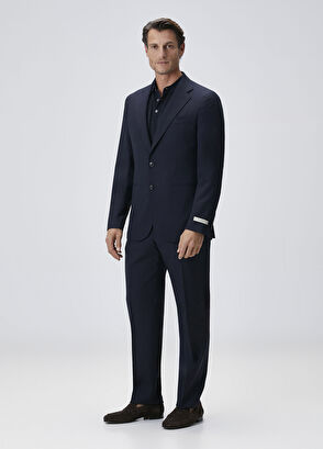 Lacivert Yün Takım - Görsel 8