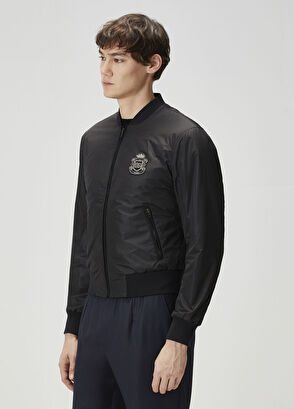 Siyah Bomber Mont - Görsel 4