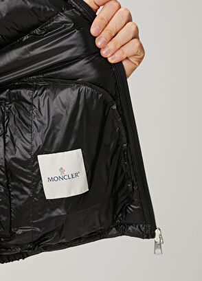 Siyah Puff Mont - Görsel 9