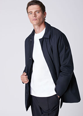 Beymen Club Navy Blue Thin Padded Coat - 4