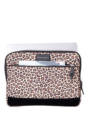 Bloominbag Earthy Leopard 14'' Laptop / Macbook Kılıfı - 4