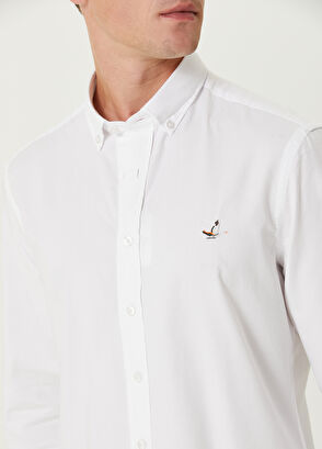 Beymen Club Comfort Fit White Shirt - 6