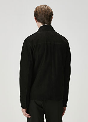 Beymen Club Siyah Süet Gömlek - 7