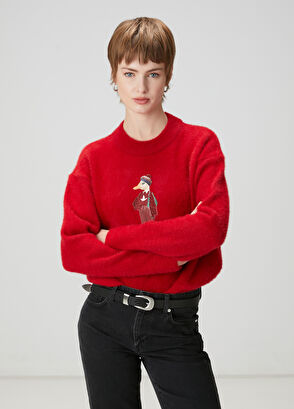 Beymen Club Clubby Kırmızı Kazak - 4