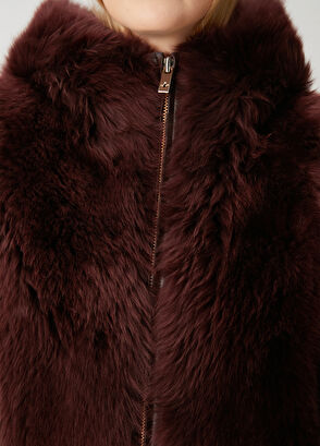 Beymen Club Mürdüm Kapüşonlu Kaban - 6