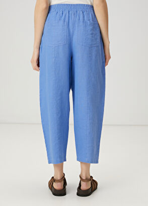 Beymen Club Mavi Keten Pantolon - 6