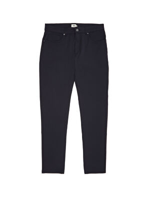 Navy Blue Twill Pants Beymen Club Navy Blue Twill Pants - 6
