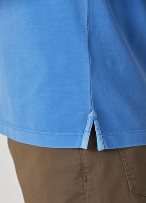 Beymen Club Comfort Fit Kobalt Polo Yaka T-shirt - 8